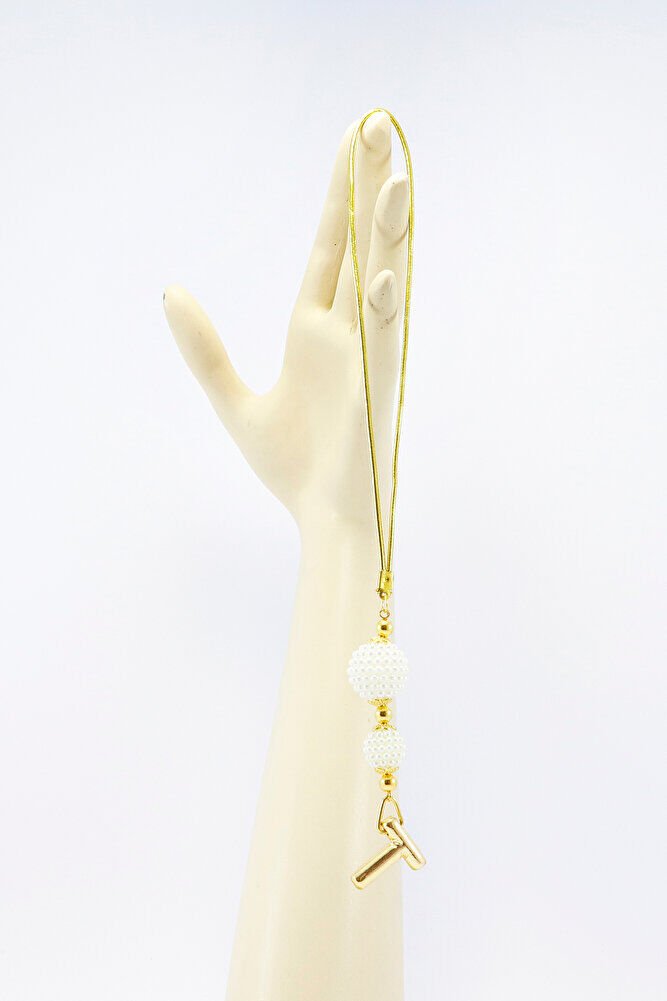 İki Kat İncili Harfli Dikiz Ayna Süsü T Harfi, Gold Renkli Hediyelik Yeni Araba Hediyesi