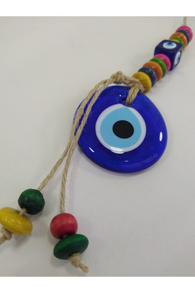 Küpeli Nazar Boncuğu El Yapımı Dekoratif Duvar Dekoru