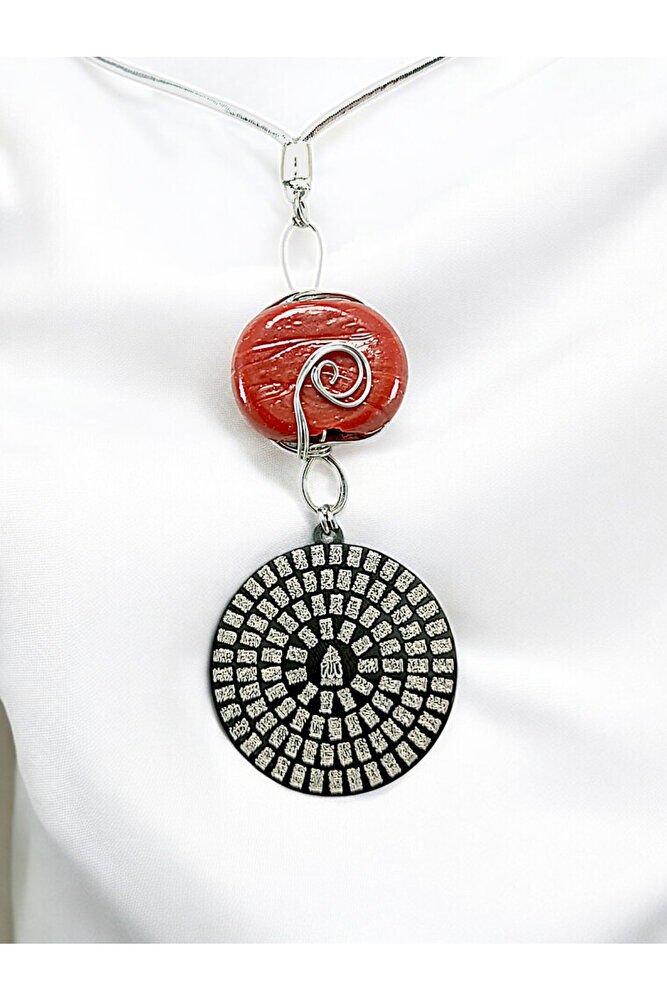 Siyah Renk Çift Taraflı Esma'ül Hüsna Ayetel Kürsi Araba Dikiz Ayna Süsü, Dana Gözlü