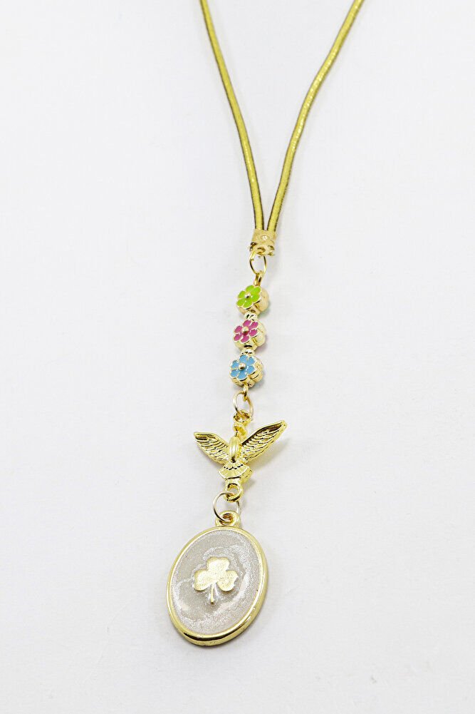 Kuşlu Küçük Renkli Çiçekli Sedefli Yonca Dikiz Ayna Süsü, Yeni Araba Hediyesi