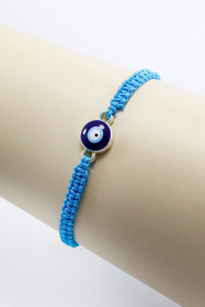 Turkuaz, Bebe Mavisi, Lacivert Renkli 3'lü Set Asansörlü Bileklik, Hediyelik Bileklik