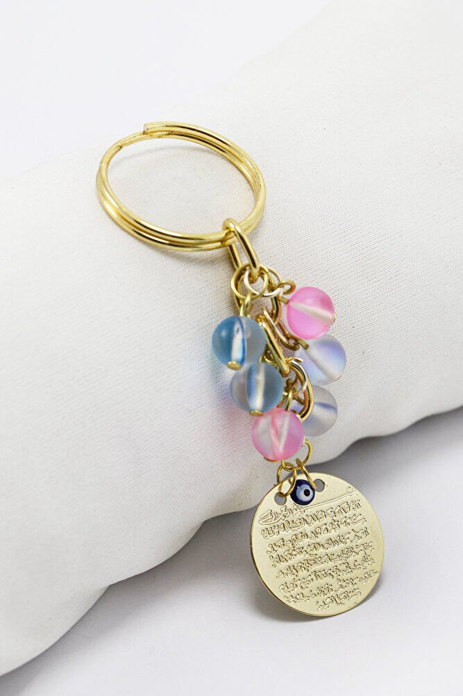 Gold Renkli Metal Ayetel Kürsi, Sıkma Doğal Taşlar: Renkli Termal Kuvars