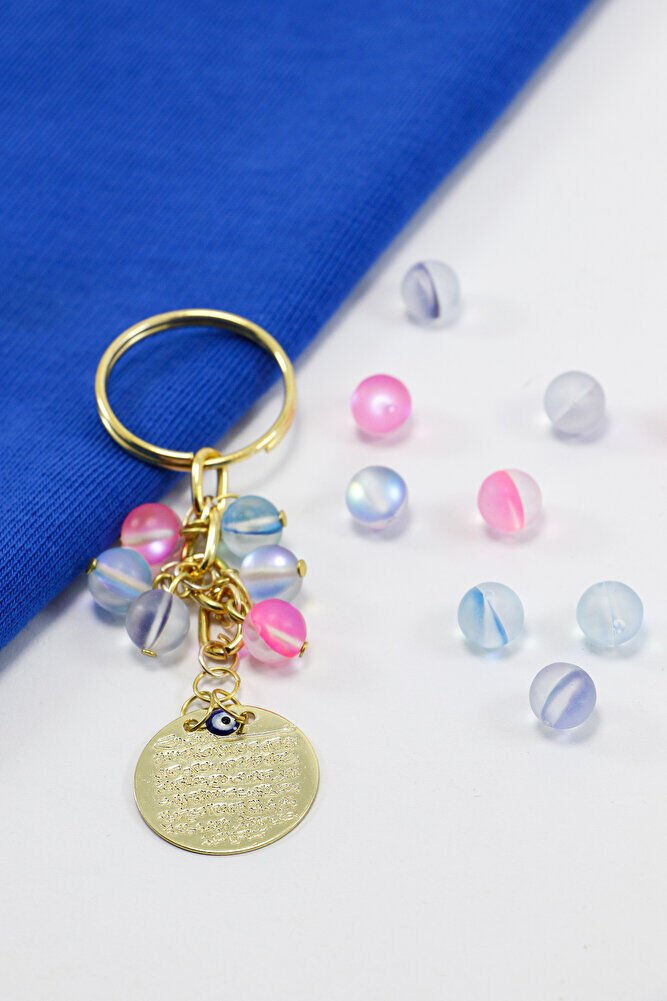 Gold Renkli Metal Ayetel Kürsi, Sıkma Doğal Taşlar: Renkli Termal Kuvars