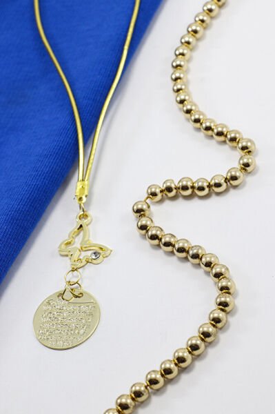 Parlak Taşlı Kelebek Aksesuarlı Metal Ayetel Kürsi Araba Dikiz Ayna Süsü, Yeni Araba Hediyesi