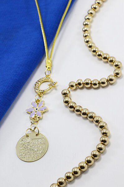 Parlak Taşlı Ay Yıldızlı Sedefli Metal Ayetel Kürsi Araba Dikiz Ayna Süsü, Yeni Araba Hediyesi