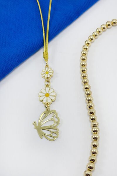 Daisy Butterfly Car Rearview Mirror Ornament, New Car Gift