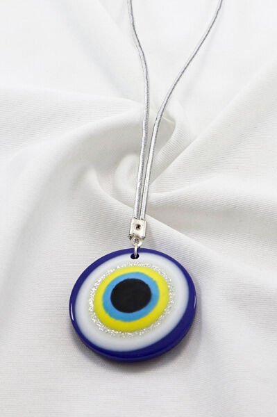 Lacivert Nazar Boncuklu Araba Dikiz Ayna Süsü, Yeni Araba Hediyesi