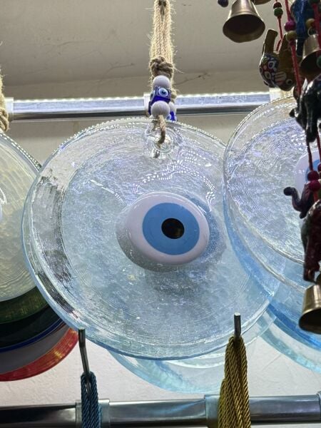 Transparent Evil Eye 25cm