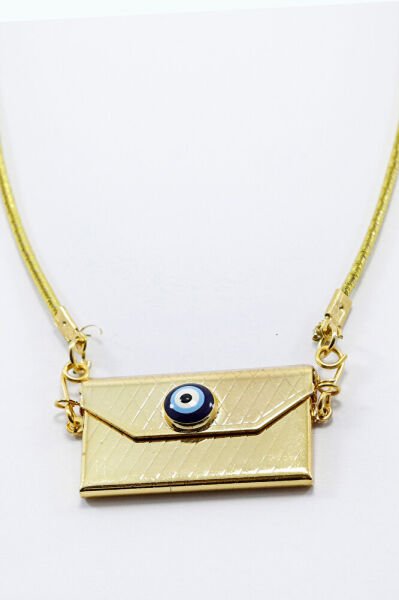 Gold Plated Openable Bag Ayetel Kursi Nazat Verse Prayer Car Rearview Mirror Ornament