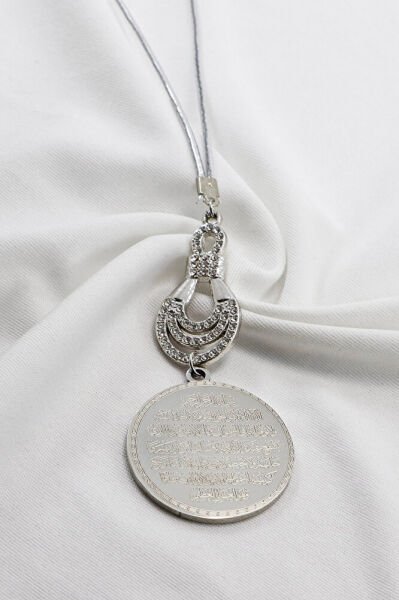 Shiny Stone Drop Figured Ayetel Kürsi Felak Nas Car Rearview Mirror Ornament, New Car Gift