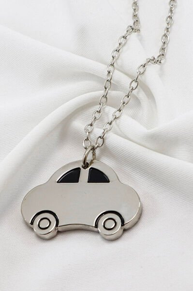 Adjustable Chain Steel Car Figure Vehicle Rearview Mirror Ornament, New Car Gift