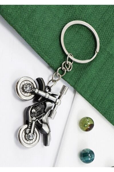Metal Bicycle Figured Keychain, Gift Bag Ornament