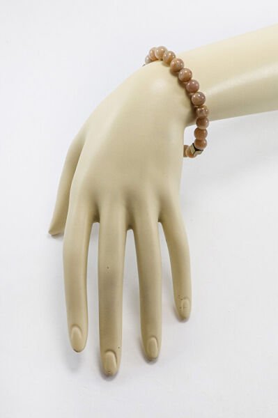 Doğal Taşlı Lastikli Bileklik Taşlar; Güneş Taşı, Hediyelik Doğal Güzellikler