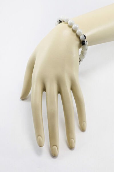 Doğal Taşlı Lastikli Bileklik Taşlar; Ay Taşı, Hediyelik Doğal Güzellikler