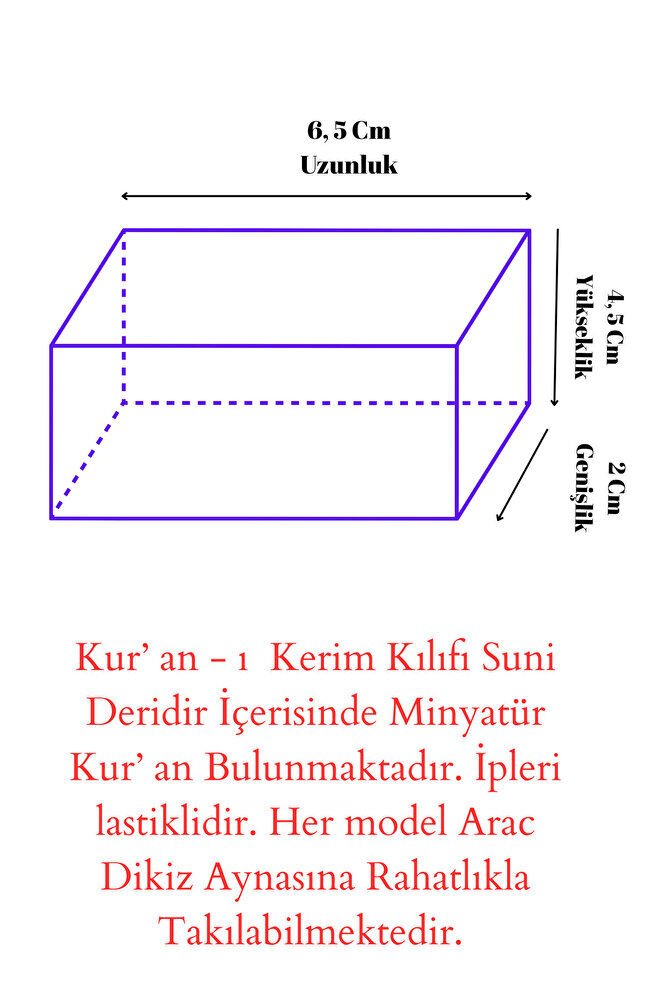 Altın Renkli El Yapımı Siyah Cam Nazarlı Deri Çantalı Mini Kur'an-ı Kerim Lastikli Oto Ayna Süsü