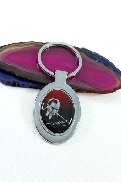 M. Kemal Atatürk Metal Keychain, Evil Eye Keychain Gift