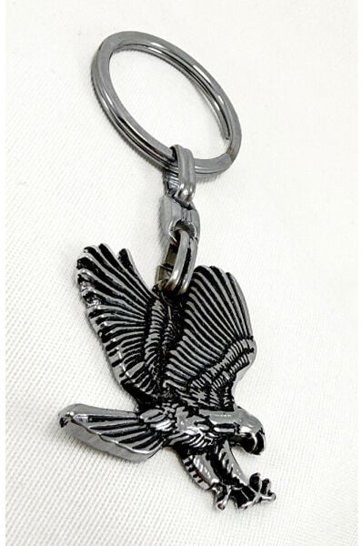 Metal Cast Eagle Keychain, Gift Eagle Keychain