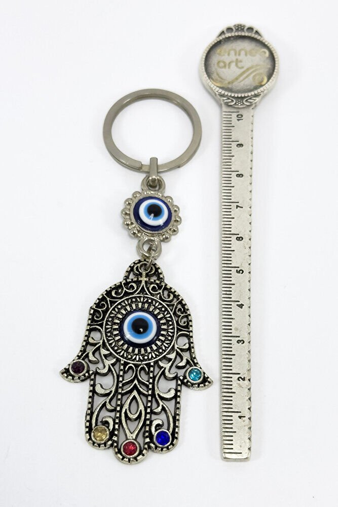 Renkli Taş Hamse Anahtarlık, Fatıma Ana Eli Anahtarlık