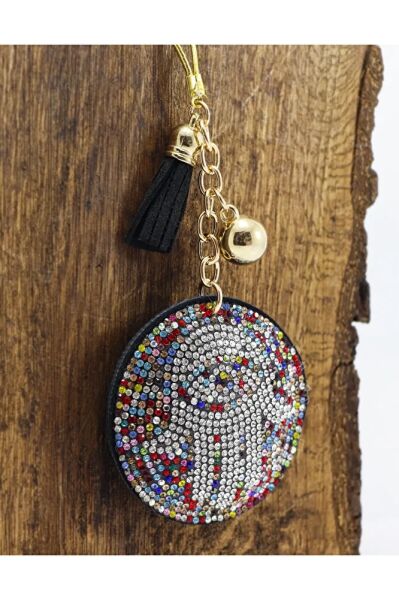 Renkli Hamse Fatma Ana Eli Nazar Boncuğu Araba Dikiz Ayna Süsü, Yeni Araba Hediyesi