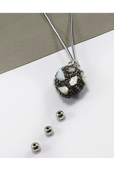 Açık Mavi Parlak Doğal Taşlı Araba Dikiz Ayna Süsü, Yeni Araba Hediyesi