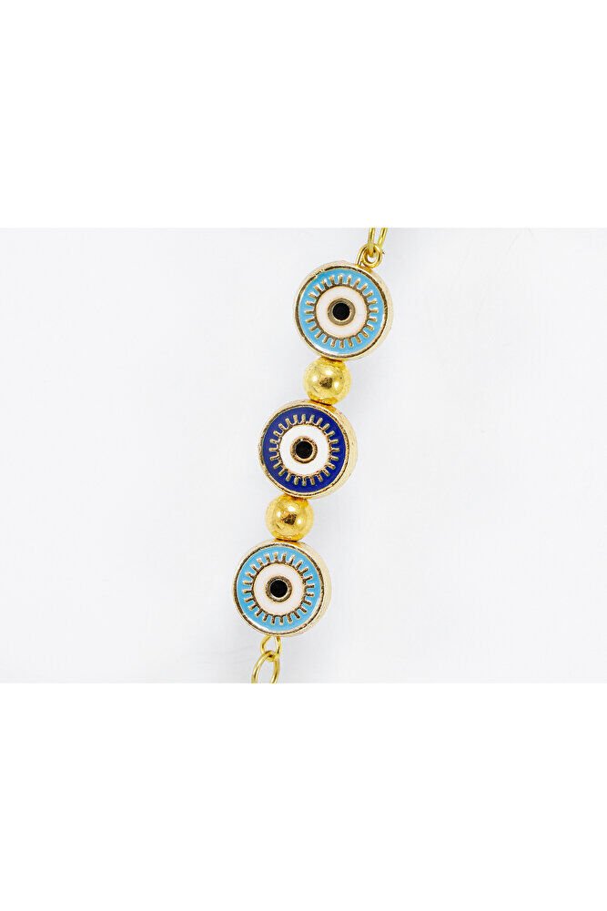 Küçük, Çerçeveli Çiçek Metal Ayetel Kürsi Araba Dikiz Ayna Süsü, Gold Renkli