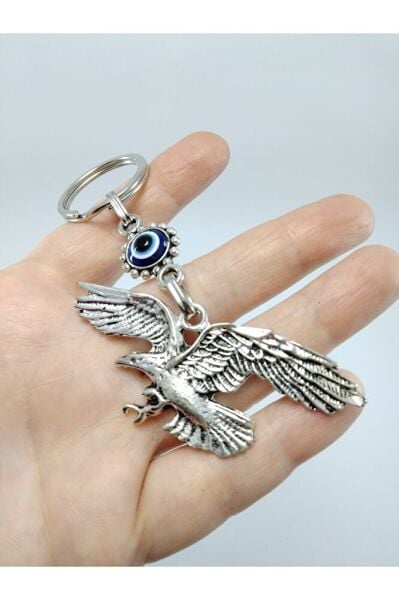 Nazar Boncuğu Anahtarlık Metal Hediyelik Aksesuar