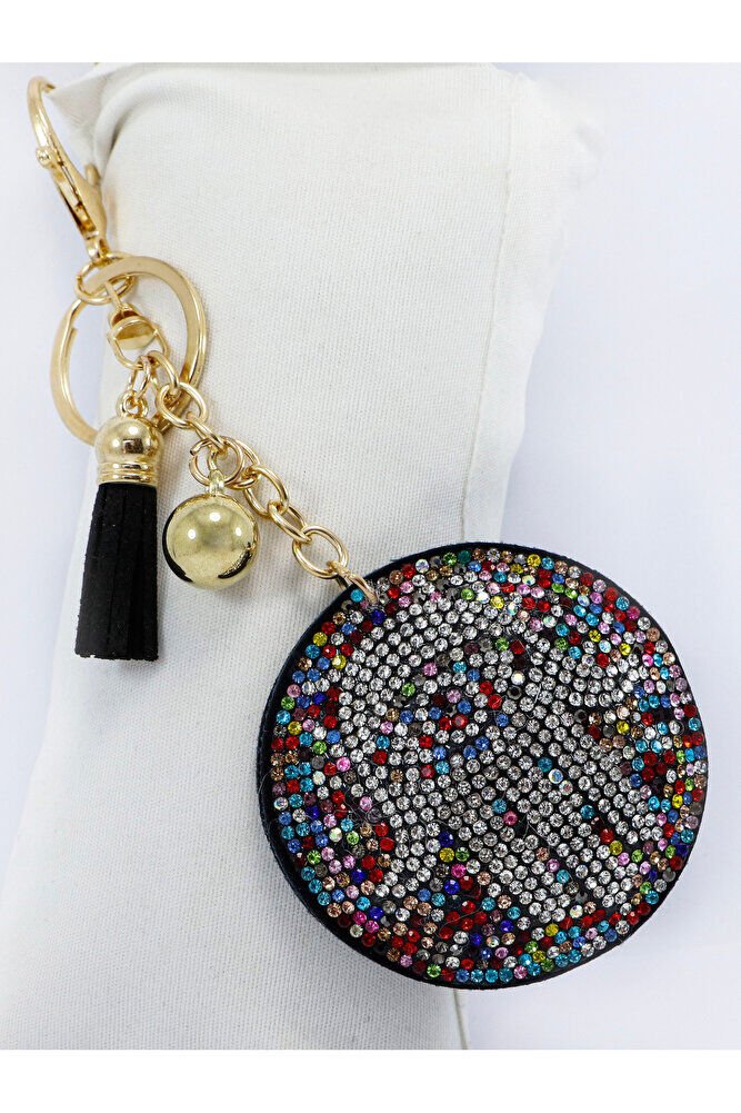 Colorful Hamse Fatima Hand Evil Eye Bead Keychain / Car Rearview Mirror Ornament Luxury Gift Accessory