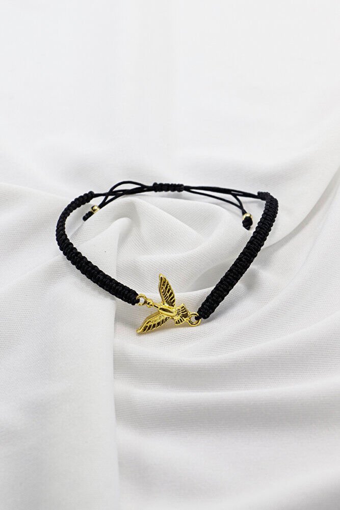 Metal Gold Renkli Anka Kuşu Ayarlanabilir Asansörlü Bileklik