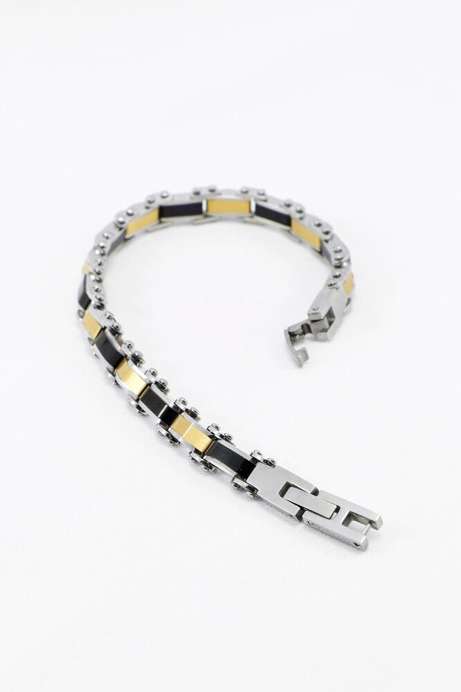 Çok Renkli Çelik Erkek Bileklik, Sevgililer Günü Hediyelik Erkek Aksesuar