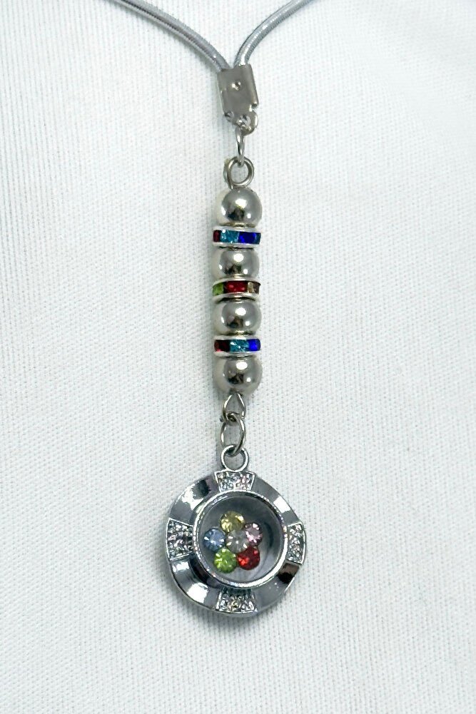 Renkli Sevgi ve Çiçek Çarkı Araba Dikiz Ayna Süsü, Yeni Araba Hediyesi