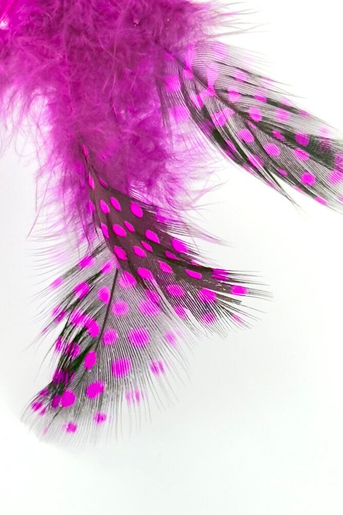 Renkli Balonlu Tüylü Araba Dikiz Ayna Süsü, Yeni Araba Hediyesi