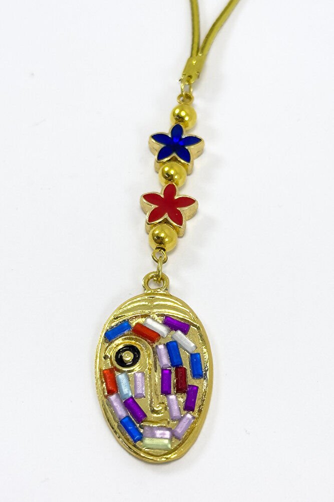 Lotus Çiçeği Renkli Yüz Figürü Araba Dikiz Ayna Süsü, Yeni Araba Hediyesi