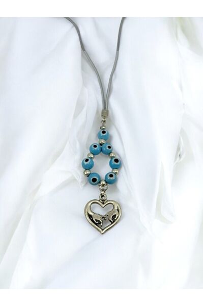 Evil Eye Beaded Car Rearview Mirror Ornament, New Car Gift