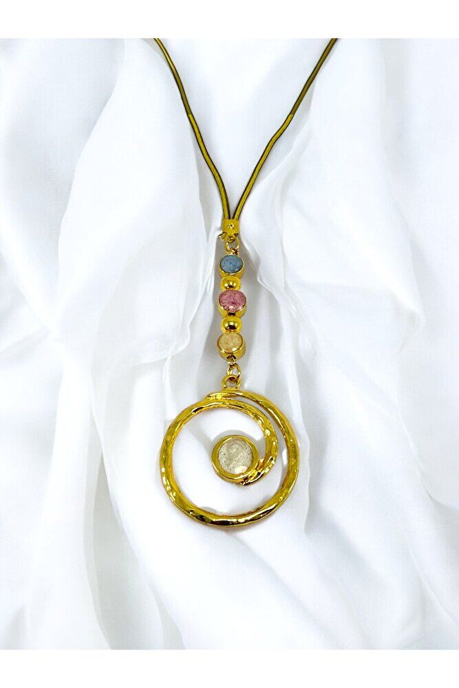 Çerçeveli Renkli Mineli Girdap Araba Dikiz Ayna Süsü, Altın Renkli Yeni Araba Hediyesi