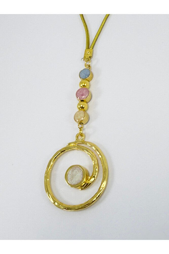 Çerçeveli Renkli Mineli Girdap Araba Dikiz Ayna Süsü, Altın Renkli Yeni Araba Hediyesi