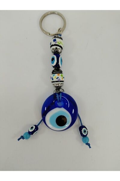 Nazar Boncuğu Anahtarlık El Yapımı Hediyelik Aksesuar