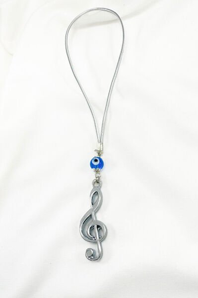 Musical Left Key Car Rearview Mirror Ornament, Musical Note New Car Gift