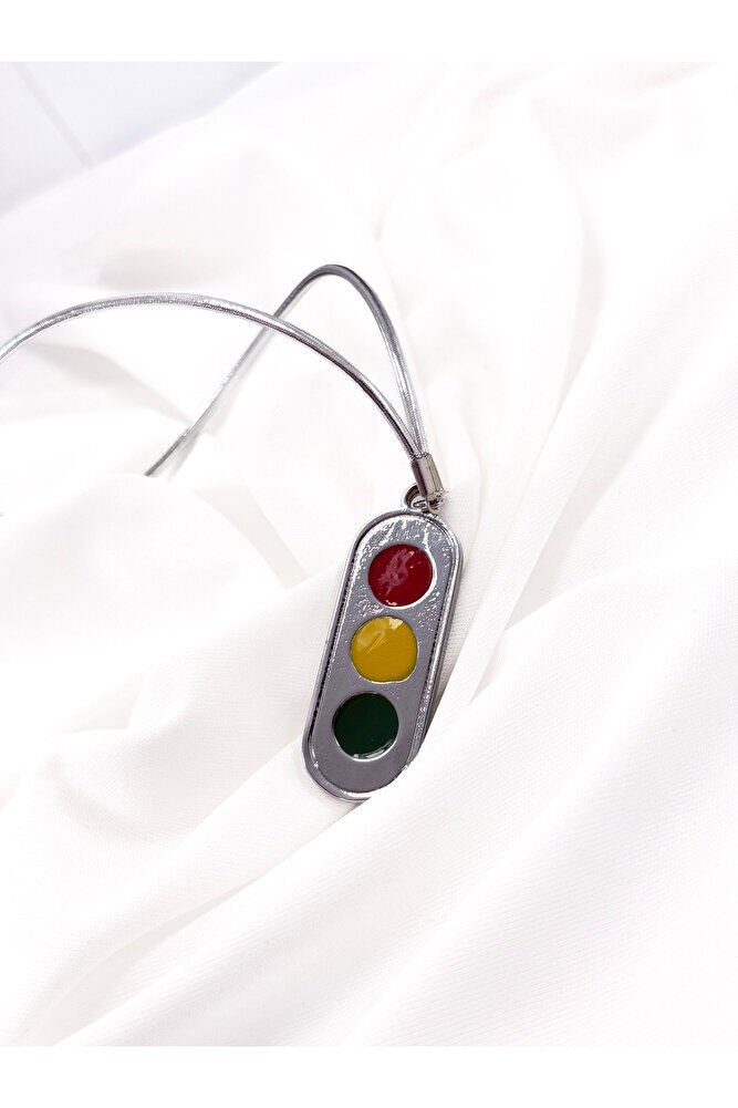 Colorful Traffic Light Car Rearview Mirror Ornament / Traffic Light Gift Car Ornament