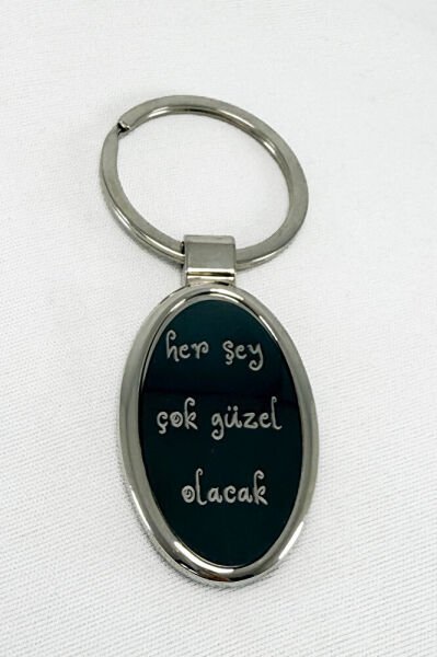 Steel Everything Will Be Fine Keychain Gift Keychain