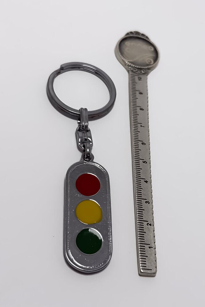 Colorful Traffic Light Keychain / Traffic Light Gift Keychain